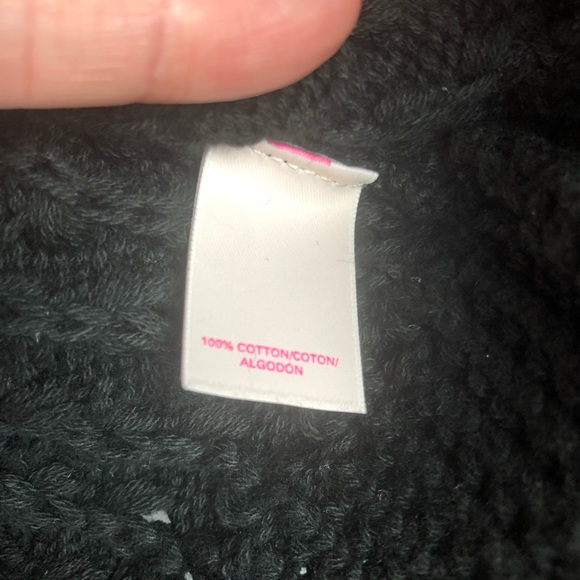 Victorias Secret Pullover Knit Sweater Black XS - Picture 6 of 7